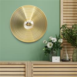 Aplique de Pared LOURDES Metal Oro D40