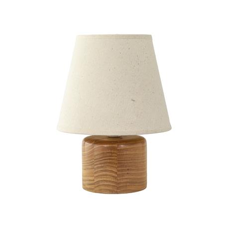 Lámpara de Mesa BAHÍA Madera Pantalla Beige